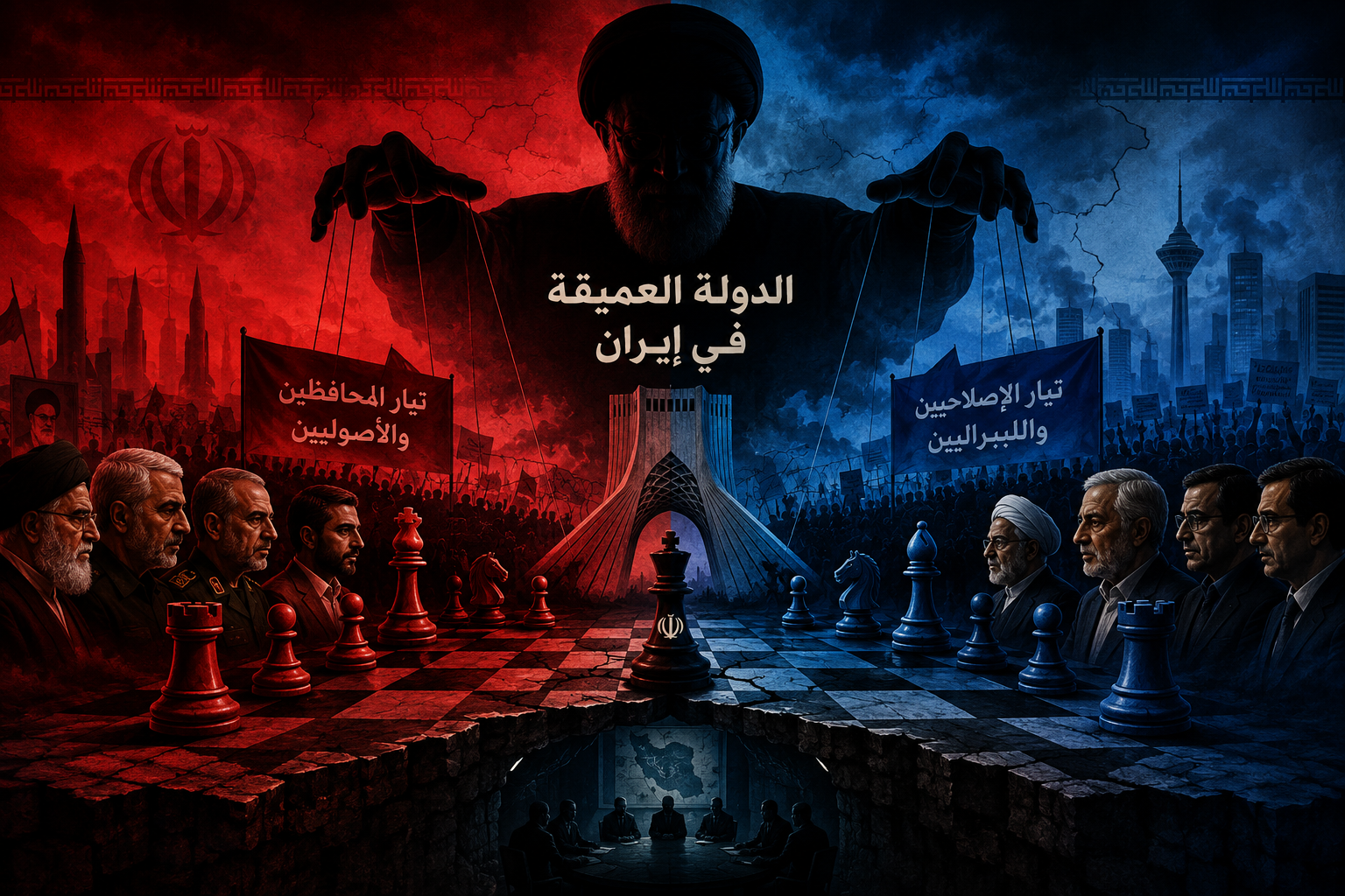 الدولة العميقة وصنع القرار في إيران